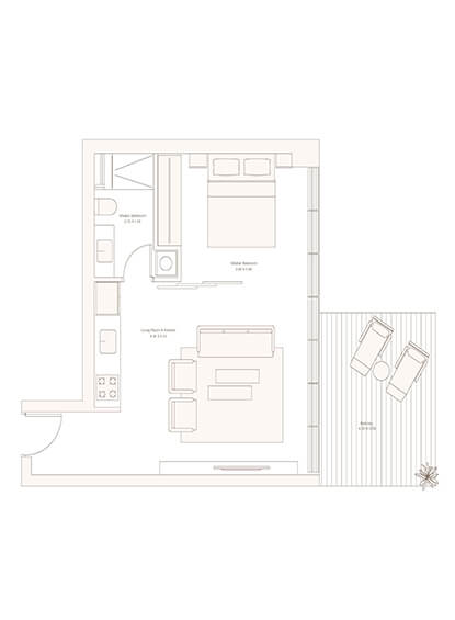 Sea Breeze - Studio Apartment